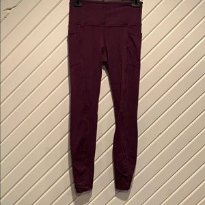 Purple Athleta leggings